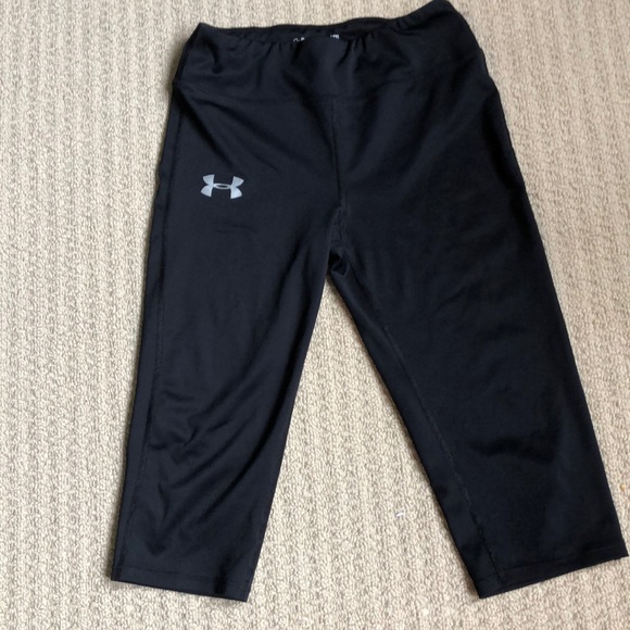 Under Armour Girls Capri Leggings - Picture 1 of 2